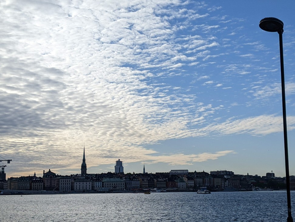 Water view by Sodermalm area